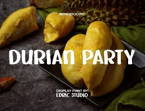 DurianPartyDemo font
