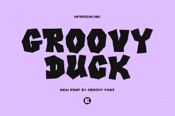 Groovy Duck Display font