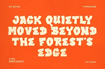 Groovy Duck Display font