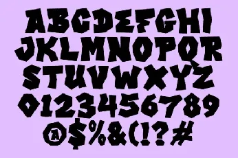 Groovy Duck Display font