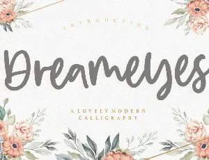 Dreameyes font