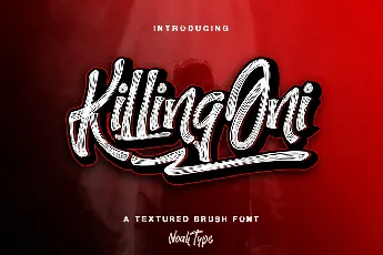 KillingOni Demo font