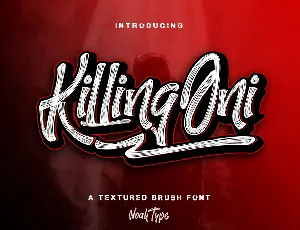 KillingOni Demo font