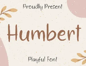 Humbert font