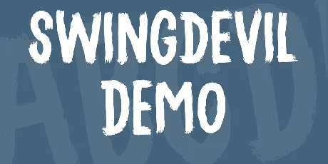 Swingdevil DEMO font