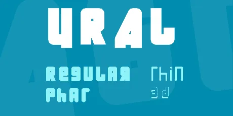 URAL font