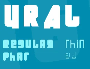 URAL font