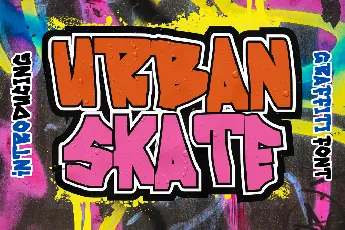 Urban Skate font