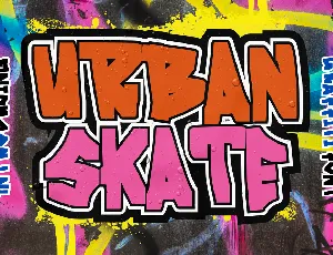 Urban Skate font