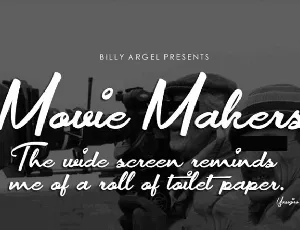 Movie Makers font