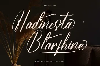 Hadinesta Blarfhine font