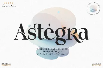 Astegra font