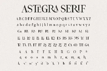 Astegra font