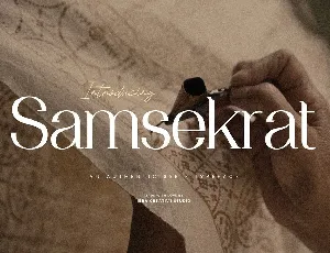 Samsekrat font