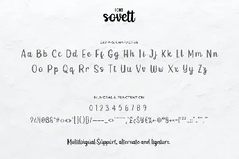 Sovett font