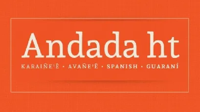 Andada Pro Family font