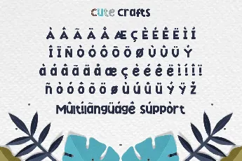 Cute Crafts Demo font