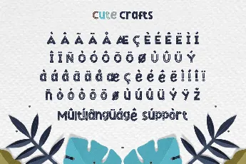 Cute Crafts Demo font