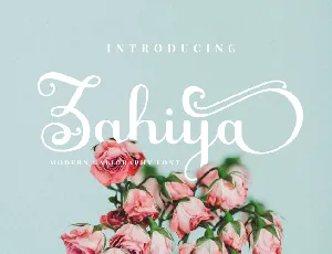 Zahiya font