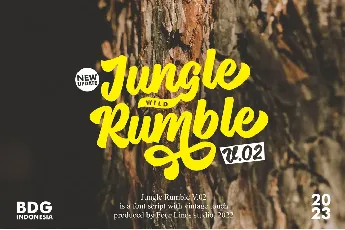 Jungle Rumble V.02 font