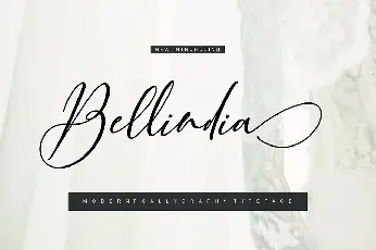 Bellidia Script font