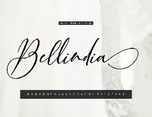 Bellidia Script font