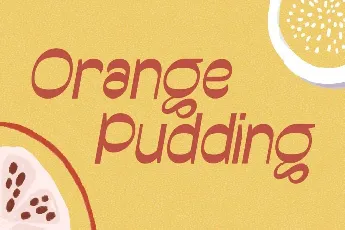 OrangePuddingDemo font