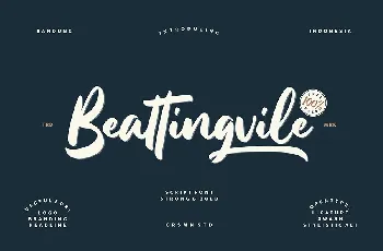 Beattingville font