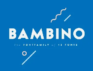 Bambino font