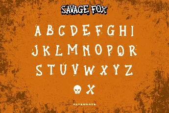 Savage Fox Demo font