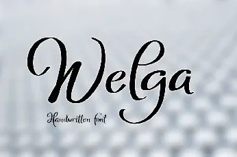 Welga font