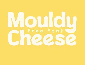 Mouldy Cheese font