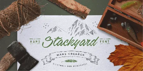 Stackyard font