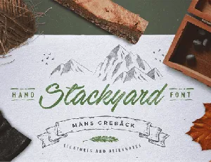 Stackyard font