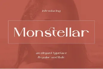 Monstellar font