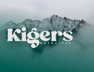 Kigers font