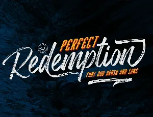 Perfect Redemption font