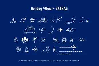 Holiday Vibes font