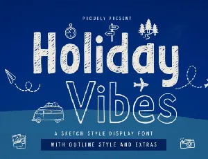 Holiday Vibes font