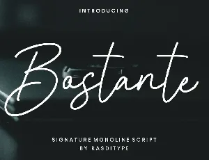 Bostante font