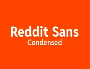 Reddit Sans Condensed Family font