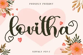 Lovitha - Personal Use font