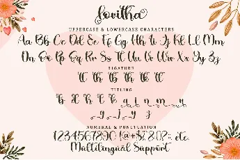 Lovitha - Personal Use font