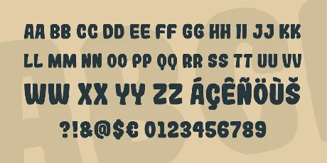 Gogono Cocoa Mochi font