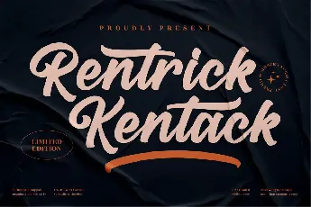 Rentrick Kentack font