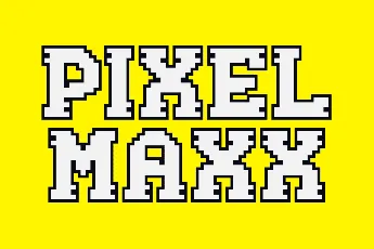 Pixelmax font