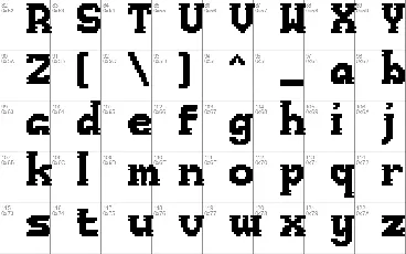 Pixelmax font