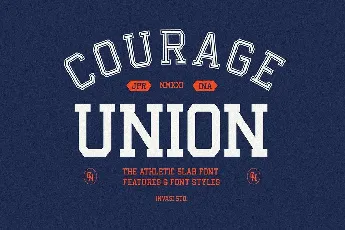 Courage Union font