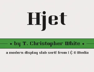 Hjet font