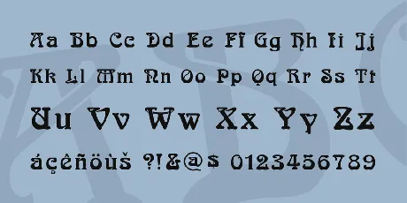 Bocklin font